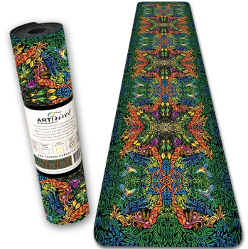 Shabbat Garden Night Table Runner