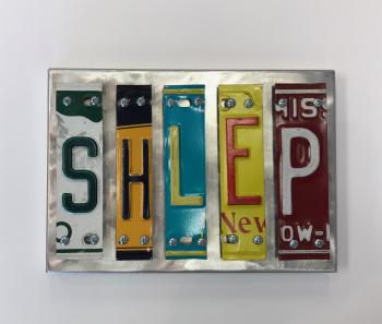 SHLEP License Plate Art