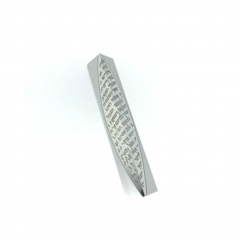 3D Mezuzah-Silver