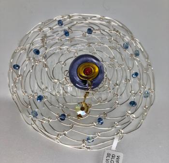 Silver Wire Kepa With Circle