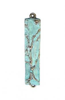 Mezuzah Tree of Life Patina Small