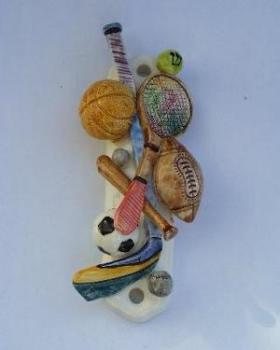 Sports Mezuzah by Morderchai Hazan.