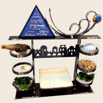 Stacked Seder Plate Combo