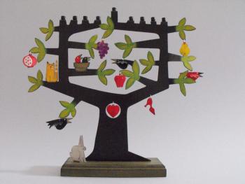 Tree of Life Chanukah Menorah