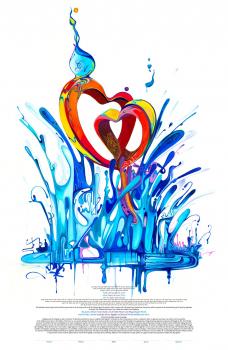 Two Hearts Beat As One Ketubah