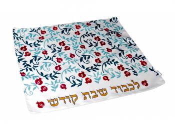 Colorful Pomegranate Challah Cover