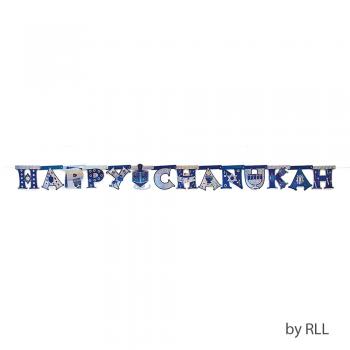 Happy Chanukah Prismatic Banner