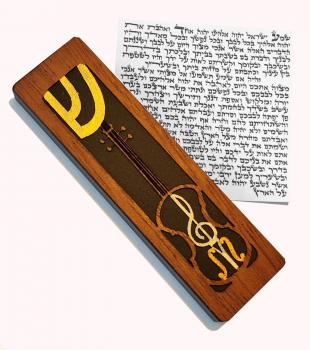 Violin Clef Mezuzah