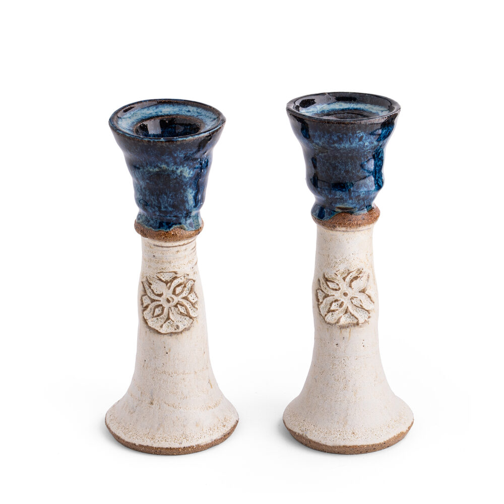 Israel Museum x Shalom House Cermaic Candle Holders