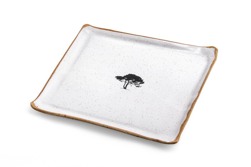 Israel Museum x Shalom House Tree Design Matza Plate 