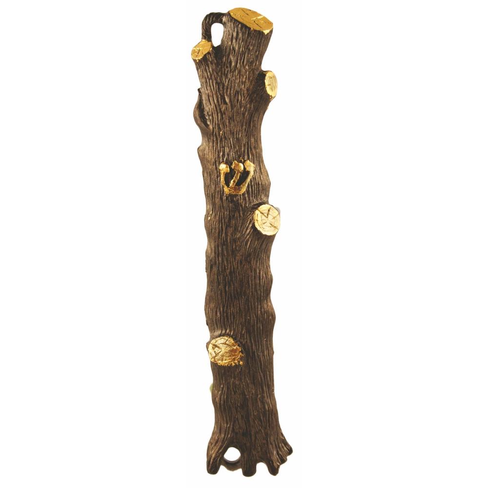 Tree Trunk Mezuzah