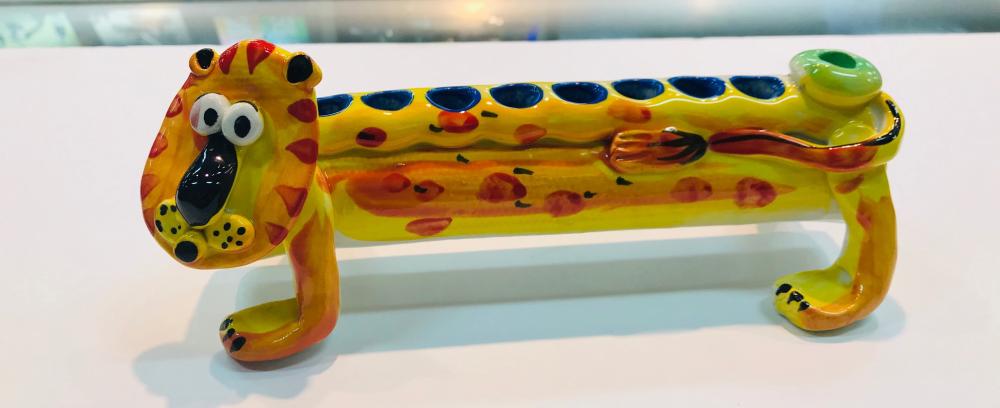 Lion Menorah by Inna O.