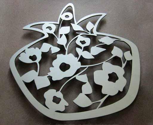 Trivet-Blooming Pomegranate