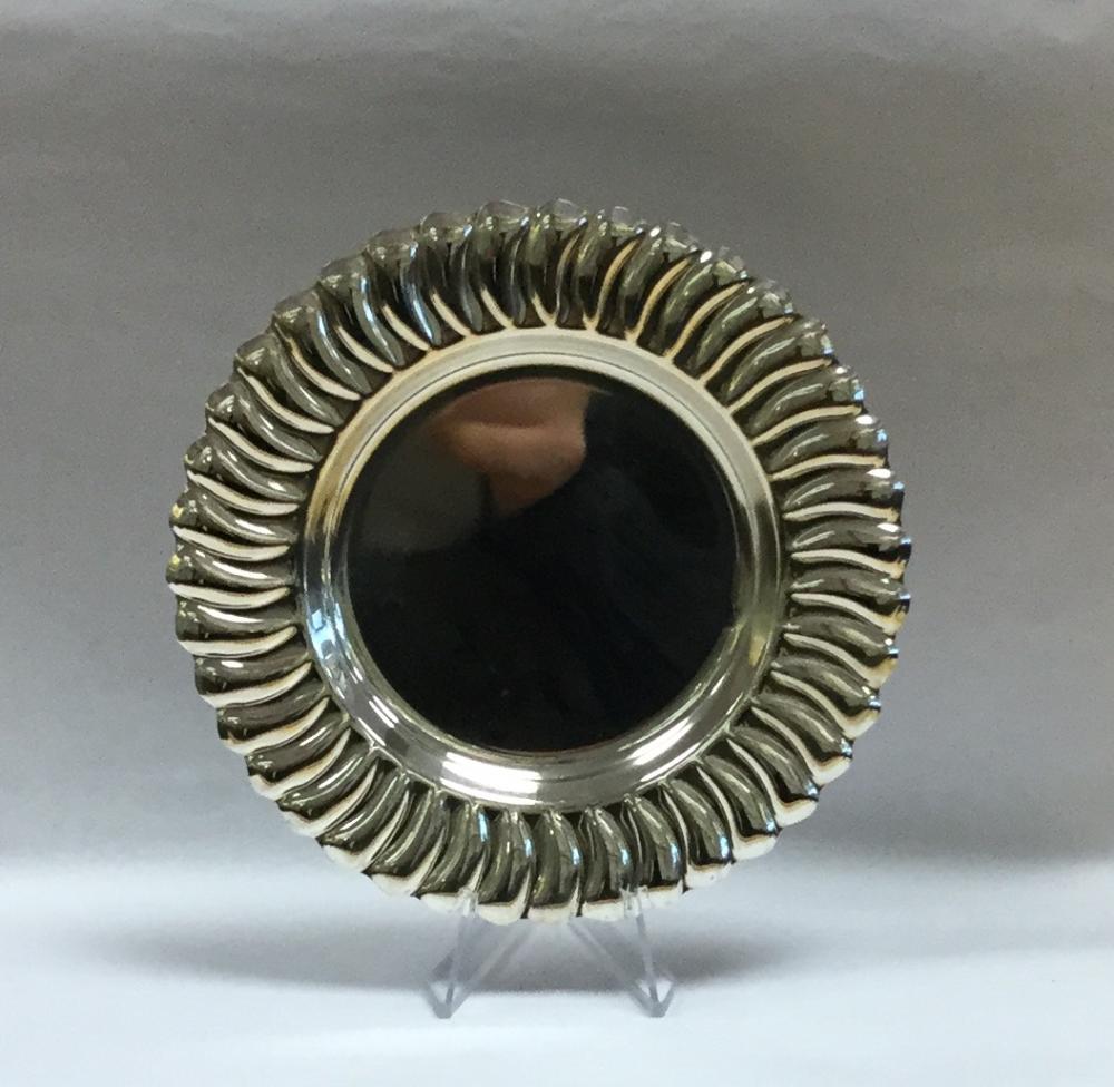 Swirl Plate - Sterling Silver
