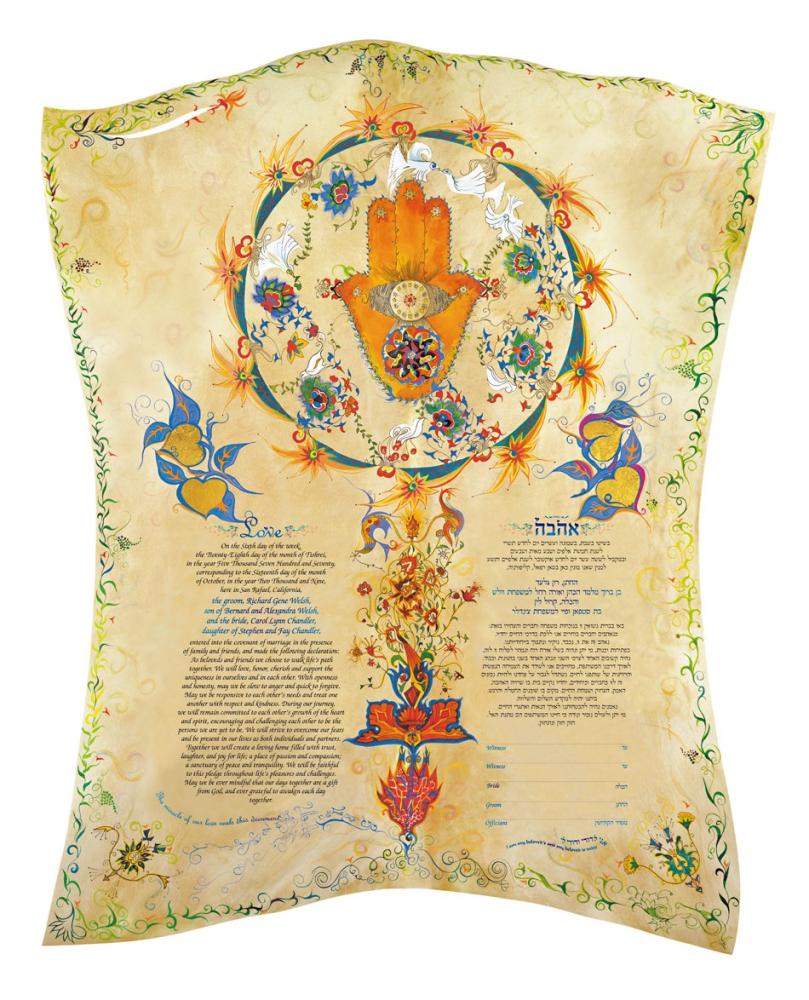 Chamsa Ketubah