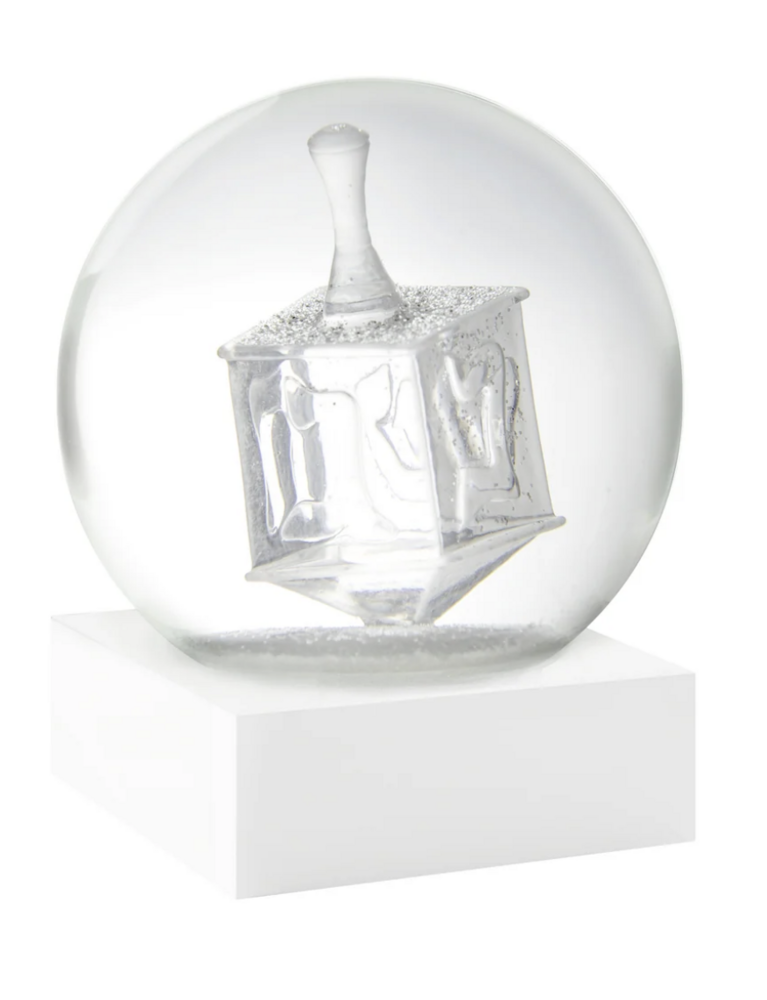 CSG 'Crystal' Dreidel Snow Globe