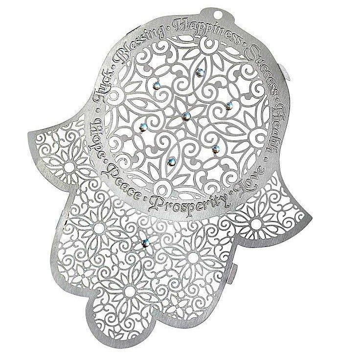 Crochet Hamsa Wall Hanging