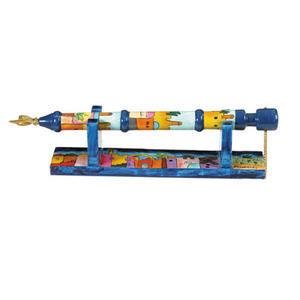 Emanuel Jerusalem Torah Pointer - Painted Wood