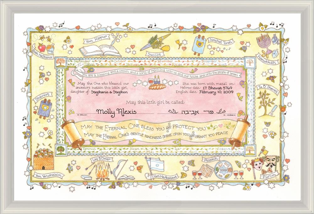Baby Naming Certificate