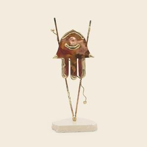 Copper Hamsa Sculpture - Copper
