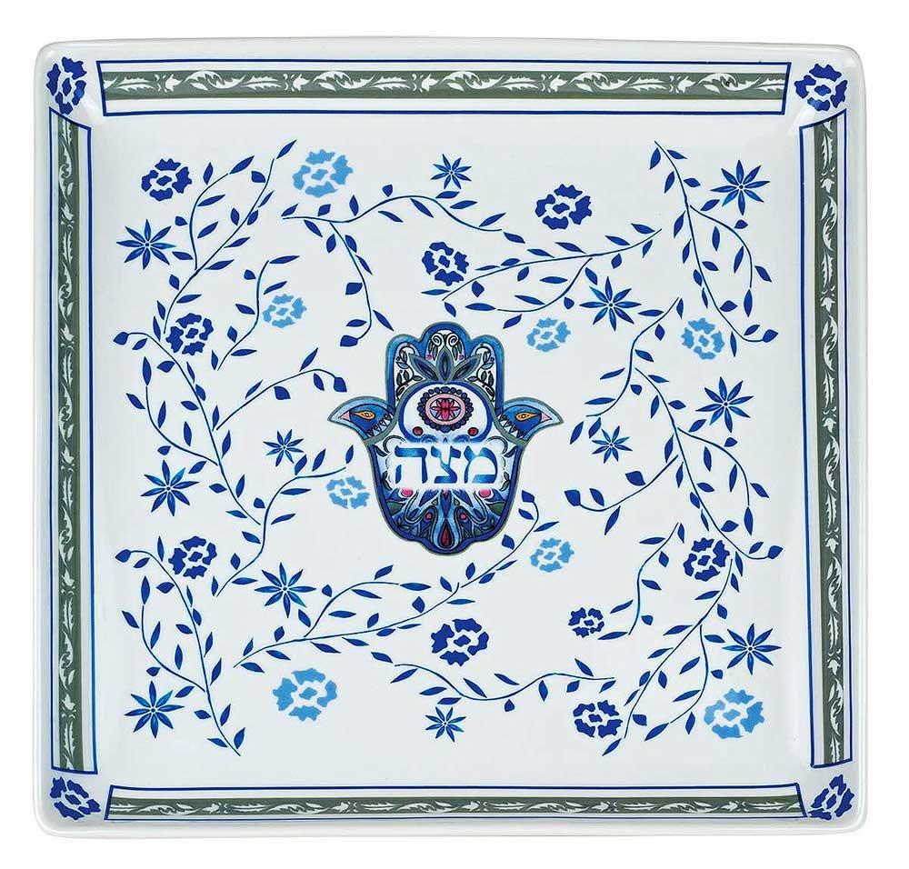 Hamsa Matza Plate