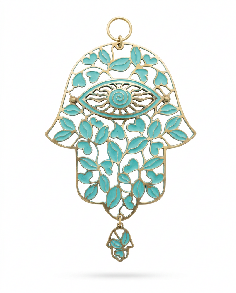 Patina Botanic Hamsa