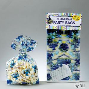 Chanukah Cellophane Party Bag