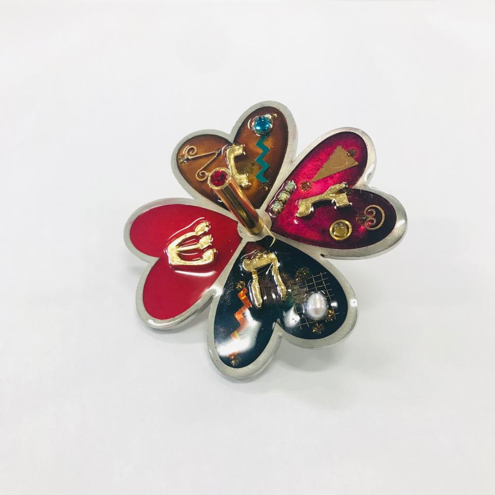 Hearts Dreidel