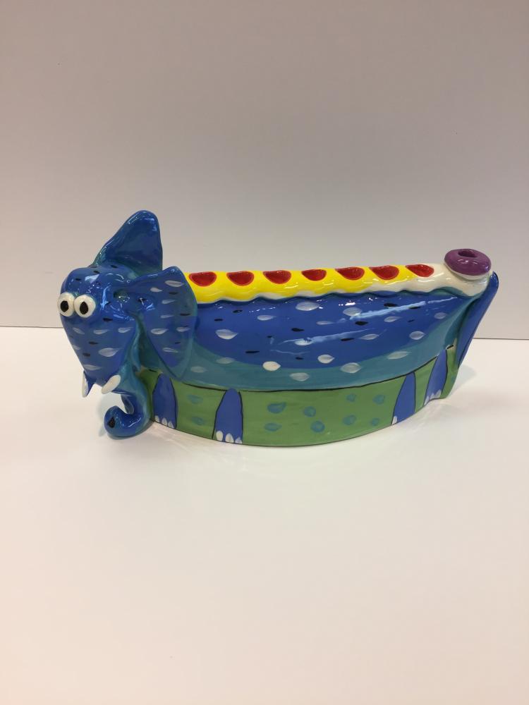 Elephant Menorah by Inna O.