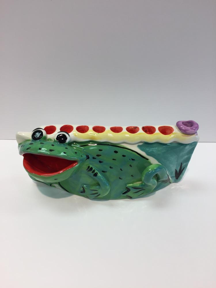 Frog Menorah by Inna O.