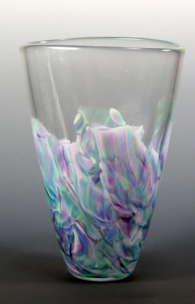 EXTRA LARGE OVAL WEDDING GLASS VASE