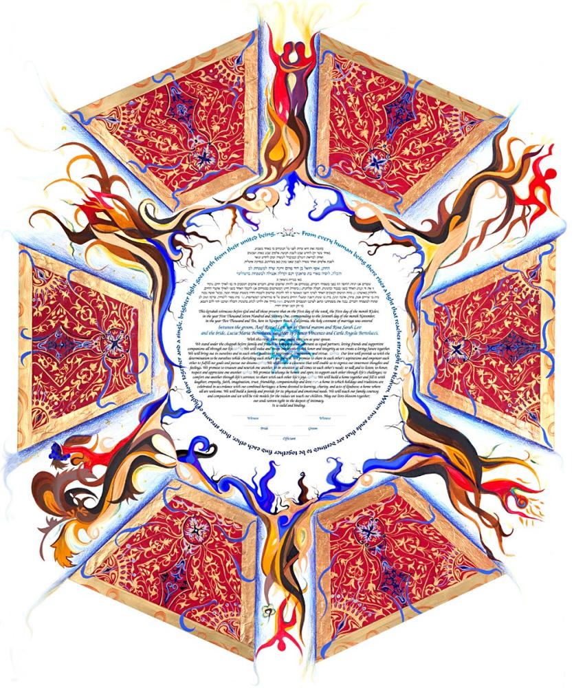 CUPOLA a window to the world Ketubah
