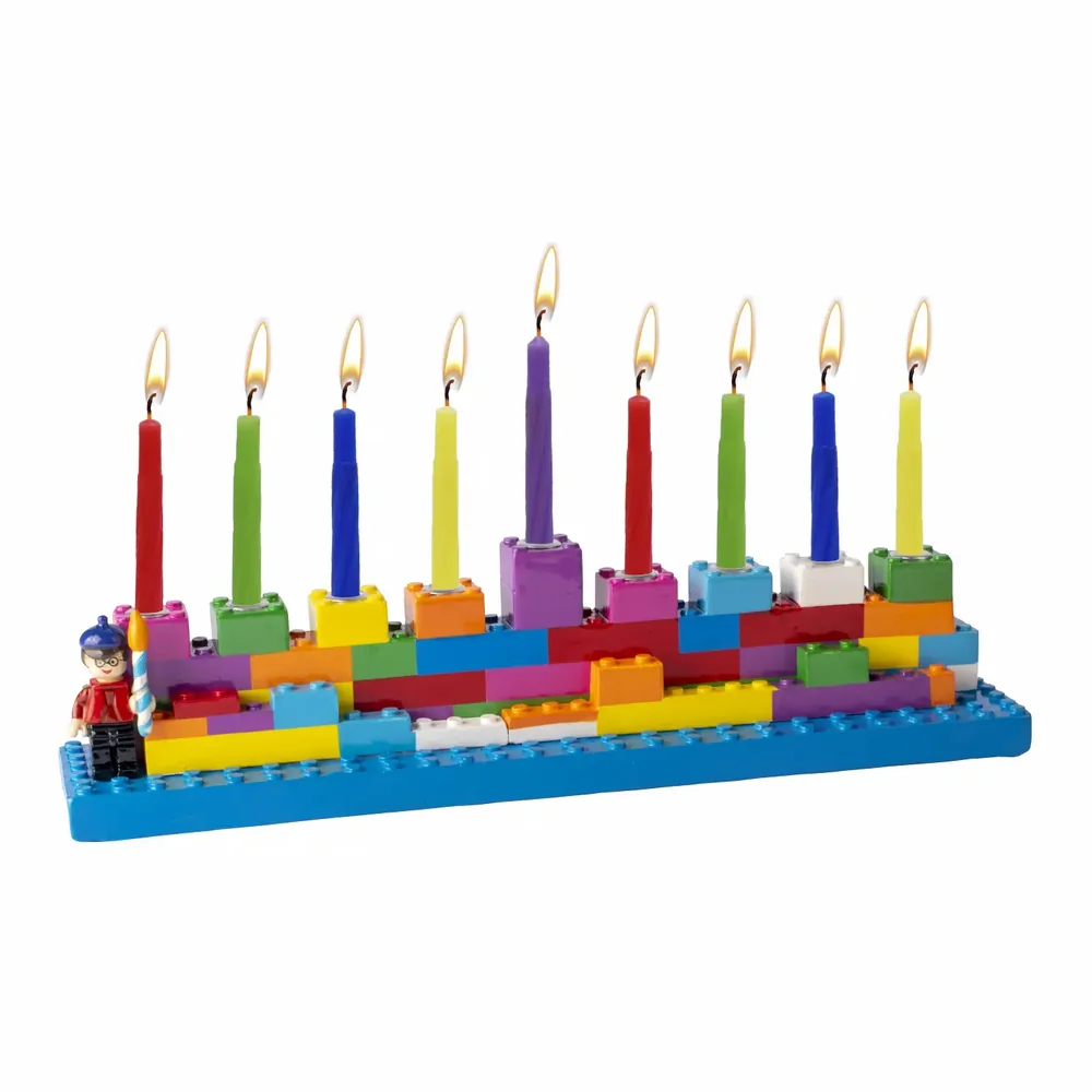 Building Block Menorah