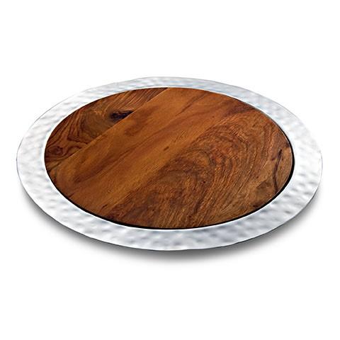 Sierra Round Tray w/Rosewood Insert