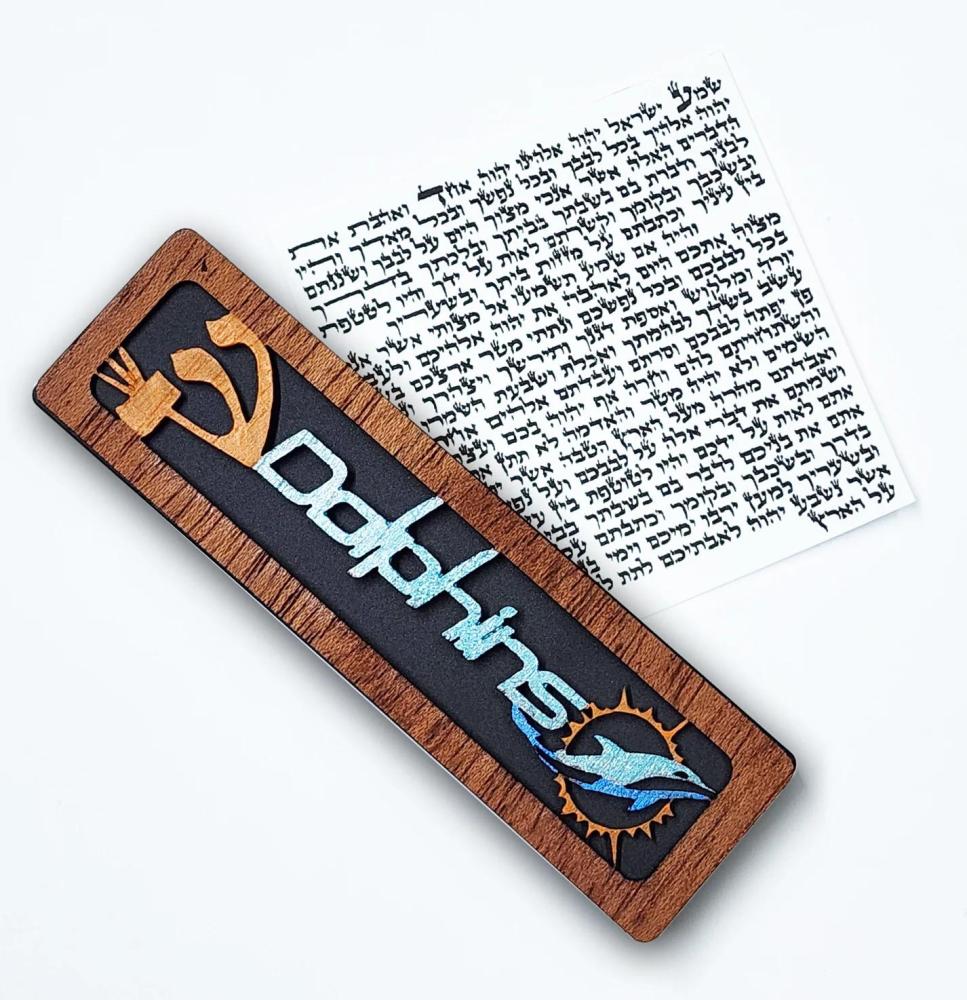 Miami Dolphins Mezuzah