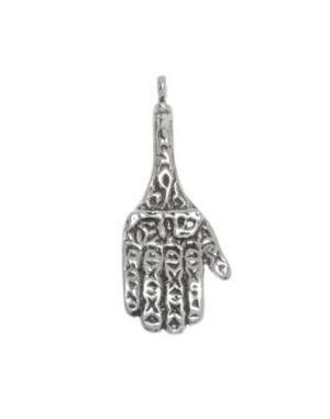 Hand of Fatima Pendant - Sterling Silver