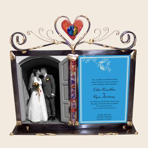 5x7 Double Wedding Frame - Copper