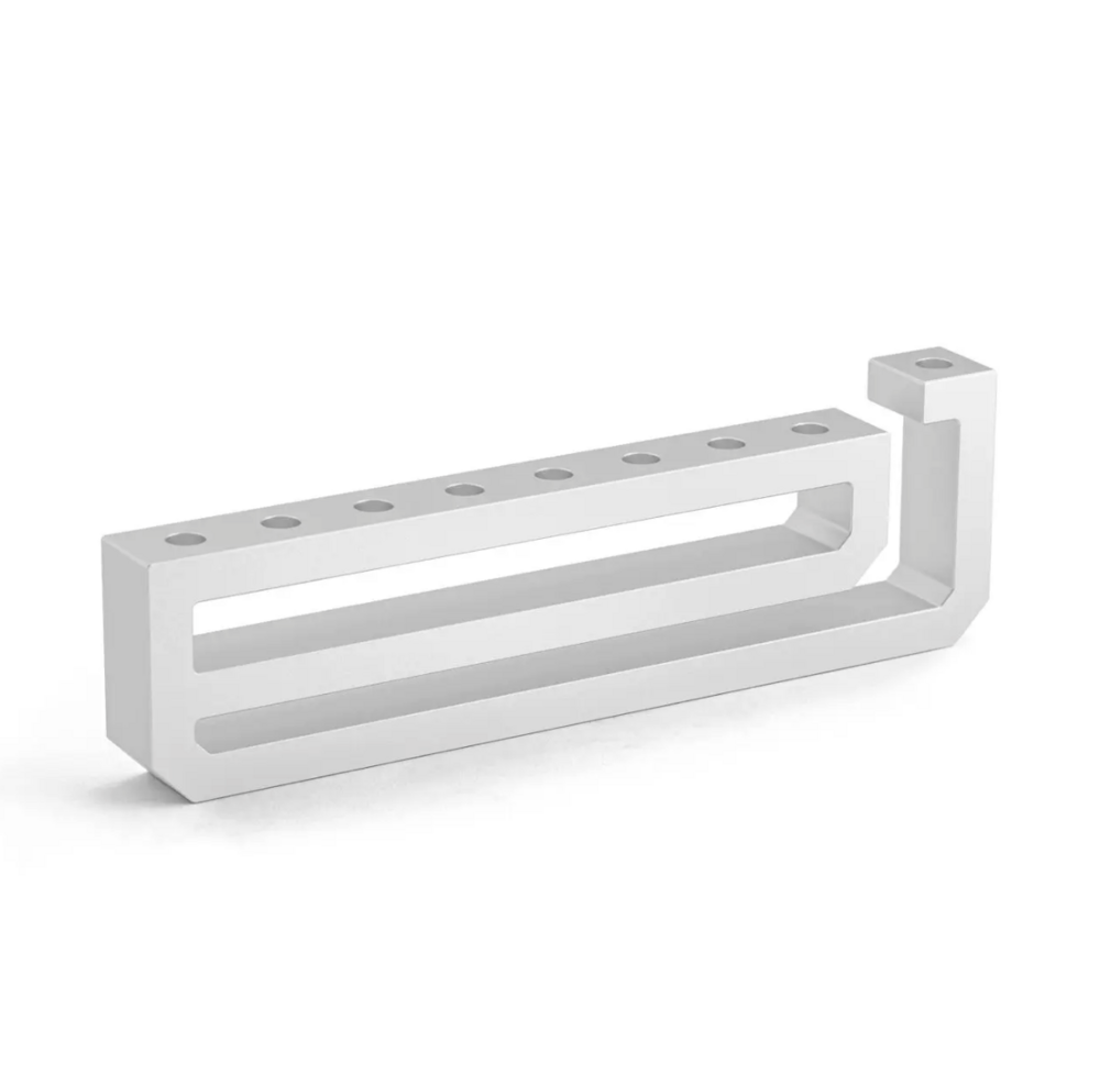 Ness Hanukkah Menorah White