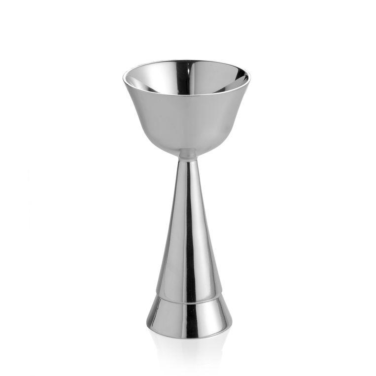 Simple Kiddush Cup - Metal