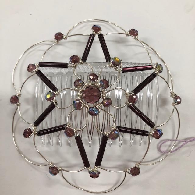 Purple Silver Star Wire Kepa