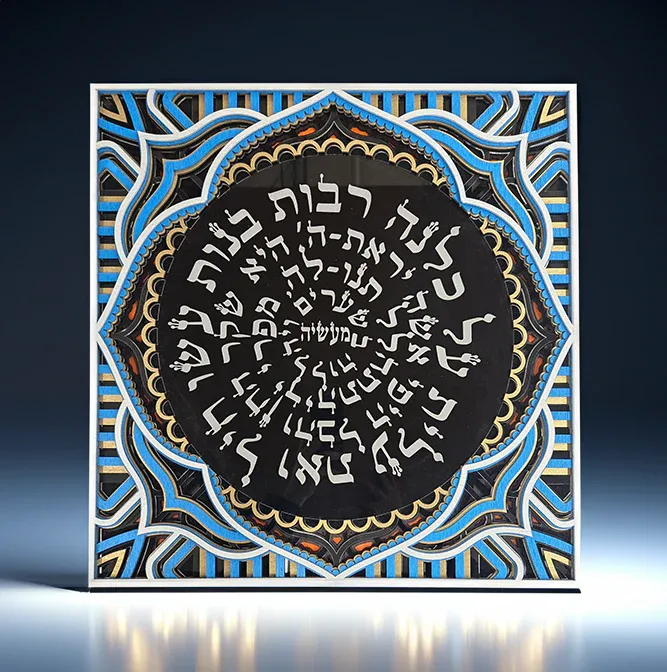 Many Daughters Have Done Valiantly (Acrylic) בנות רבות