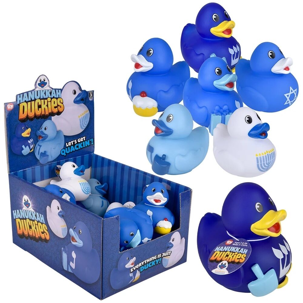 Hanukkah Rubber Duckies