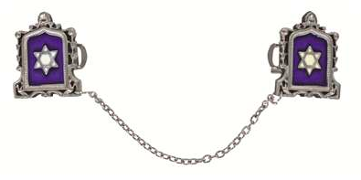 Magen David Talit Clip