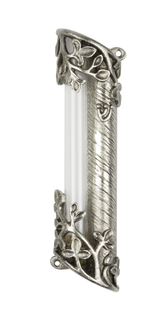 Flower Blossom Wedding Mezuzah 