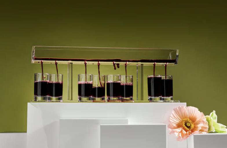 Lucite Kiddush Wine Fountain