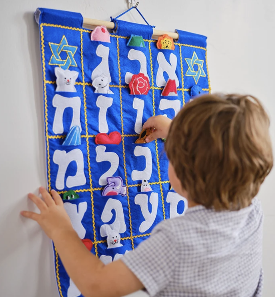 Alef Bet Wallhanging