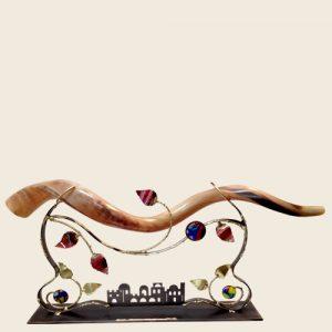 Large Tabletop Shofar Holder