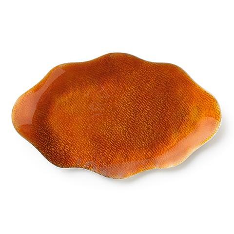 Symphony Burnt Orange Apple Tray