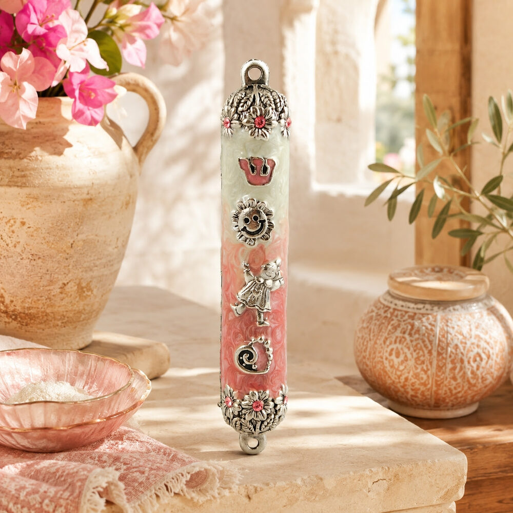 Baby Girl Mezuzah