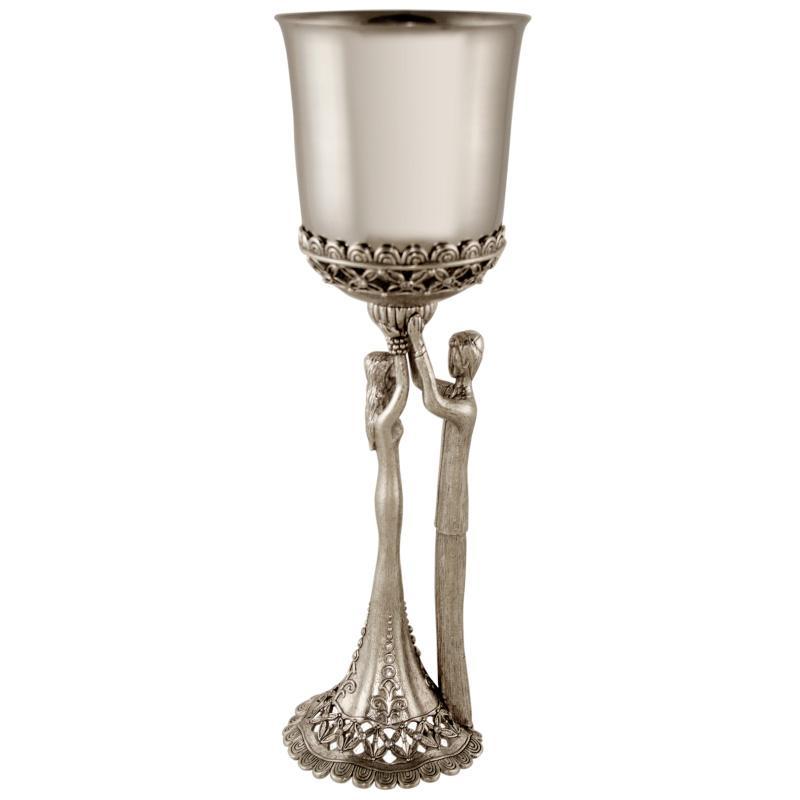 Bride and Groom Kiddush Cup Unpainted